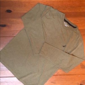 Nautica v-neck long sleeved t-shirt